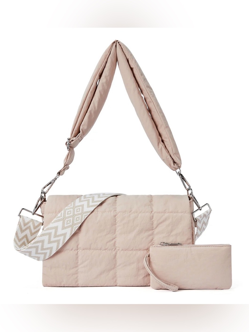 NWT Puffer Shoulder Bag Crossbody Purse